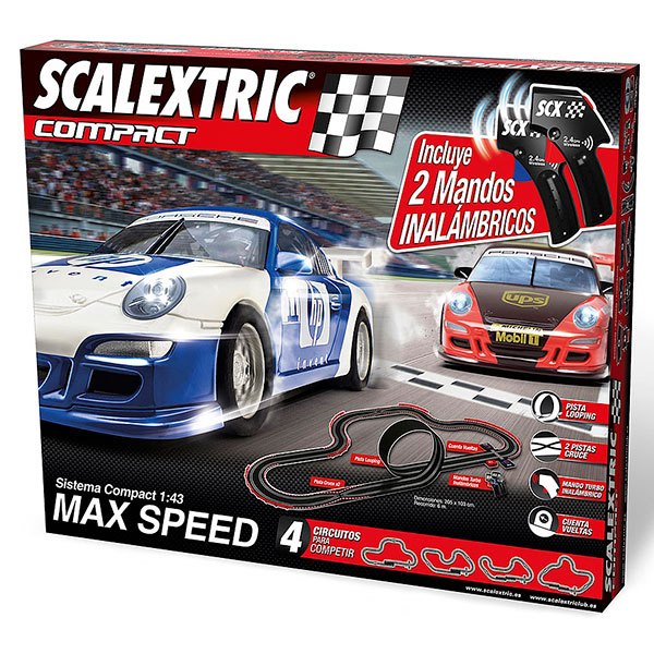 Circuito Compact Max Speed Scalextric - Imagen 1