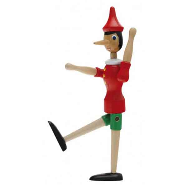 Figura Pinocho de Madera 31cm