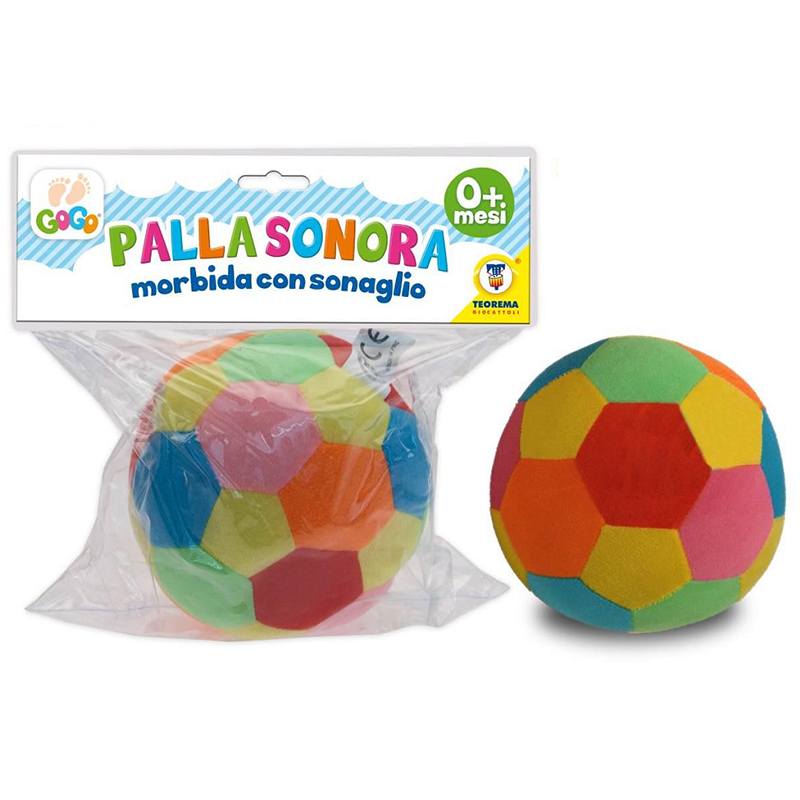Pelota Blanda infantil Colores 13cm