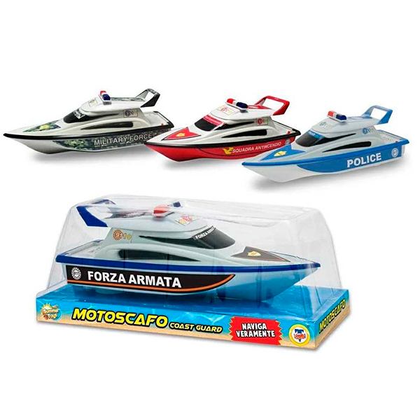Barco Guardacostas Luces y Sonidos 28cm