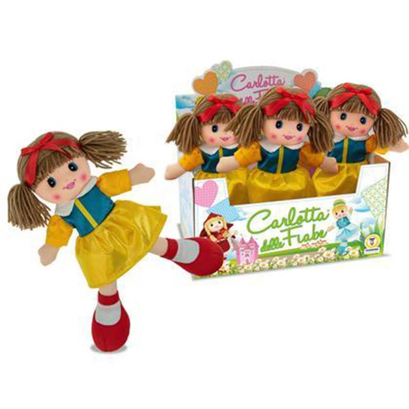 Muñeca de Trapo Blancanieves Carlotta 30cm