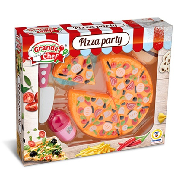 Conjunto Pizza e Acessórios Pizza Party - Imagem 1