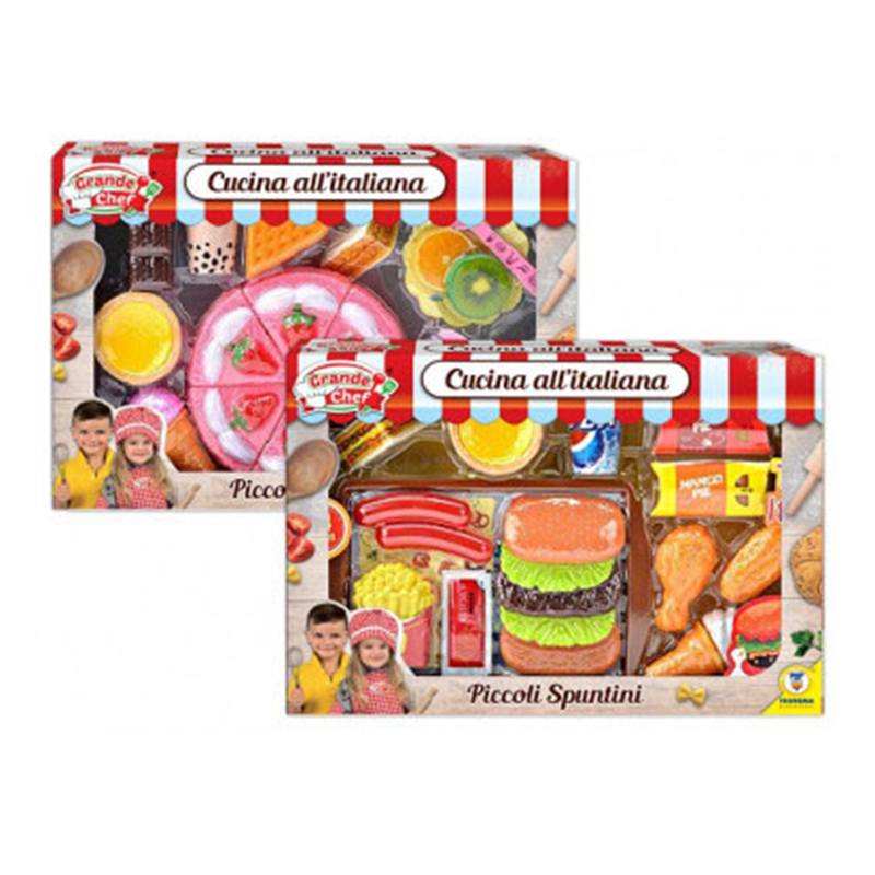 Pack comiditas de plástico - Fast Food o Postres