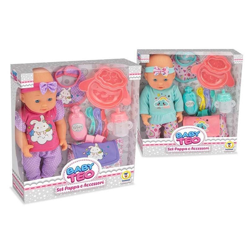 Baby Teo Muñeca con accesorios 30cm