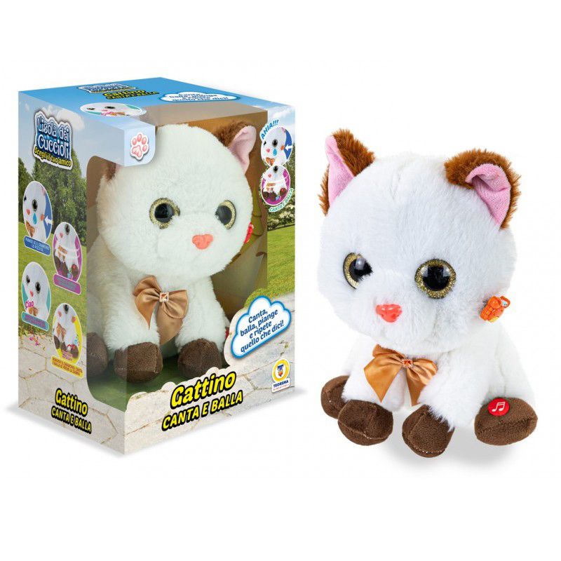 Pelúcia Gatinho Canta e Dança