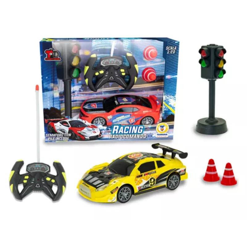 Coche Racing Car RC con semáforo 1:20
