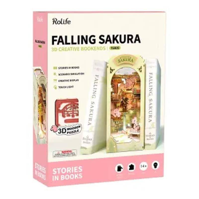 Robotime Maqueta de Montaje 3D Falling Sakura - Imagen 3