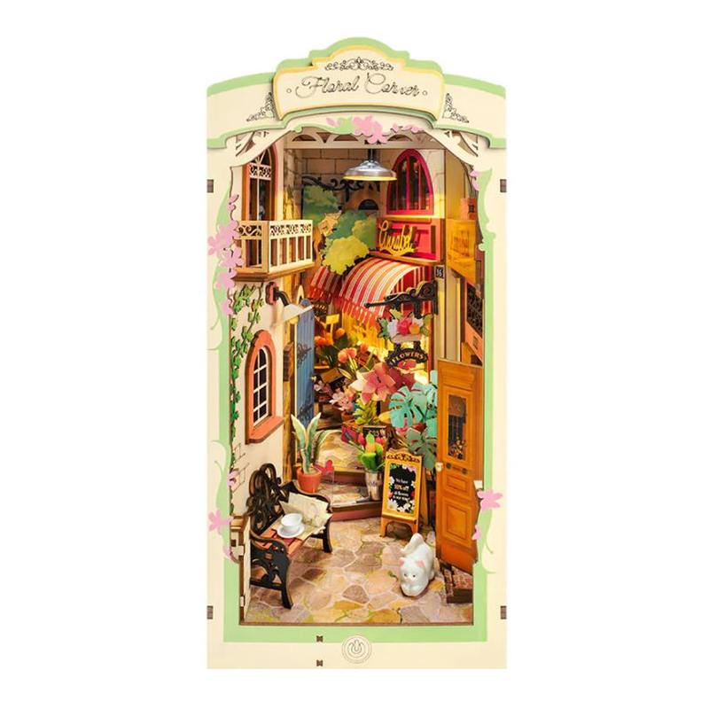 Canto de Livros Rolife DIY Floral Corner