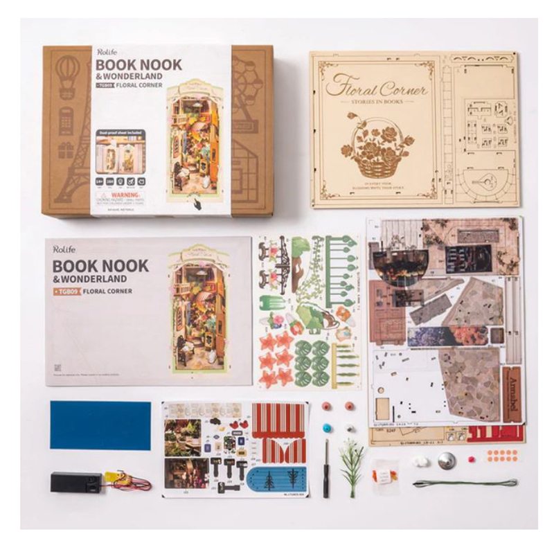 Canto de Livros Rolife DIY Floral Corner - Imagem 2