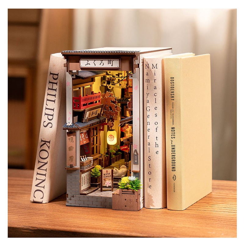 Rincão de Livros Rolife DIY Sakura Wine Alley - Imagem 3