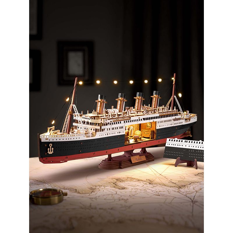 Kit Miniatura DIY - 1912 Titanic 446p - Imagen 1
