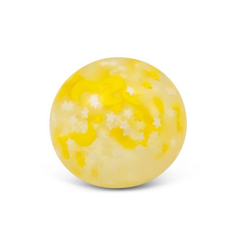 Bola Scrunchems Lua e Estrelas que Brilha no Escuro