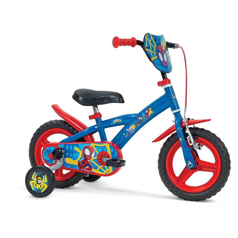 Bicicleta infantil 12 pulgadas Spiderman Huffy #1