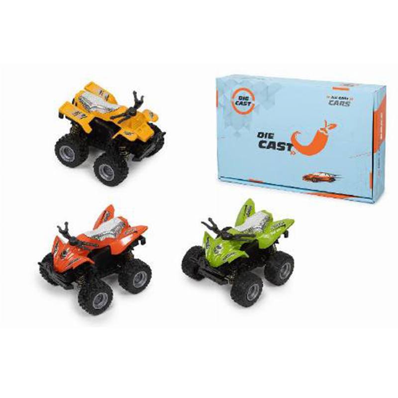 Moto Quad de Metal Fricción
