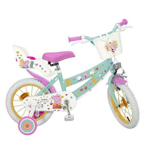Peppa Pig Bicicleta Infantil 12 Pulgadas - Imagen 1