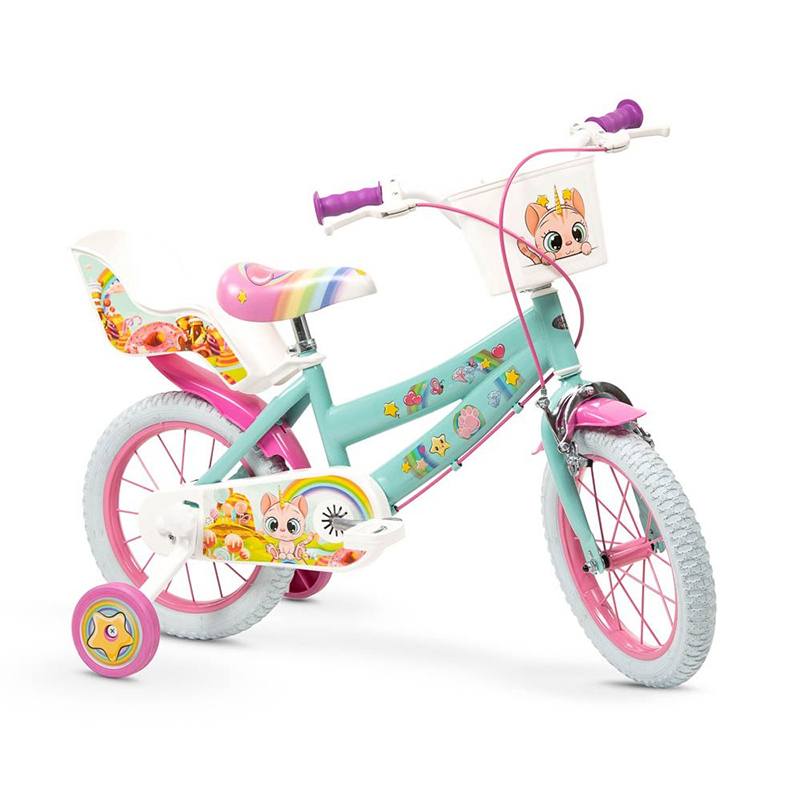 Bicicleta infantil 14 polzades Gaticornio