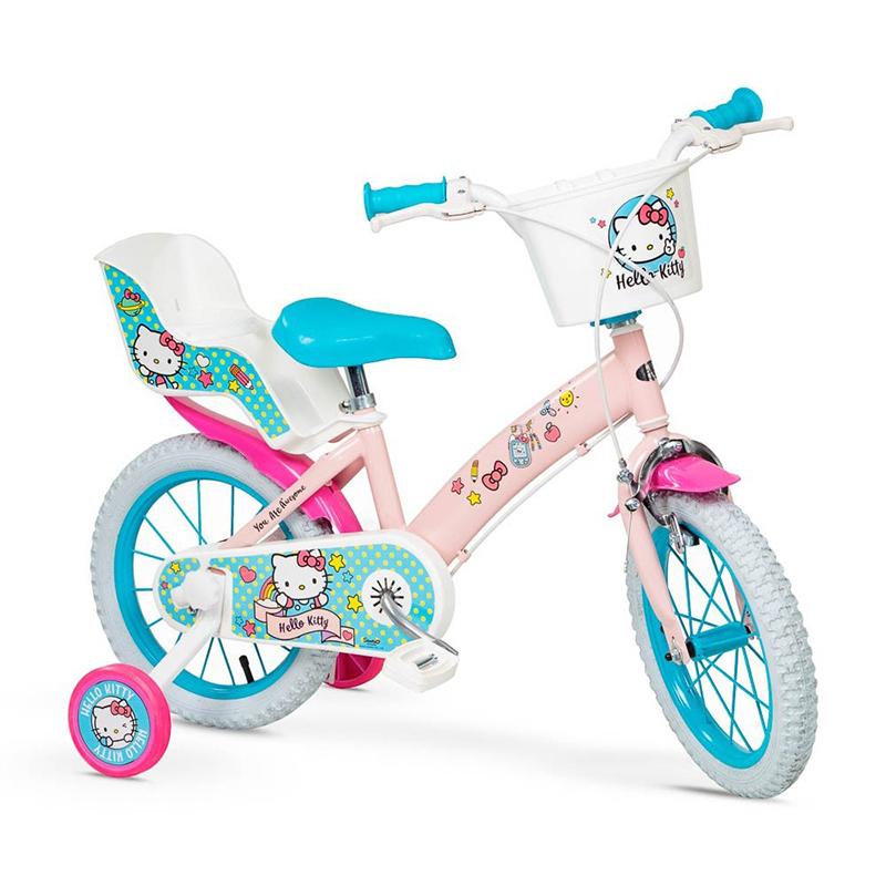 Bicicleta infantil 14 pulgadas Hello Kitty