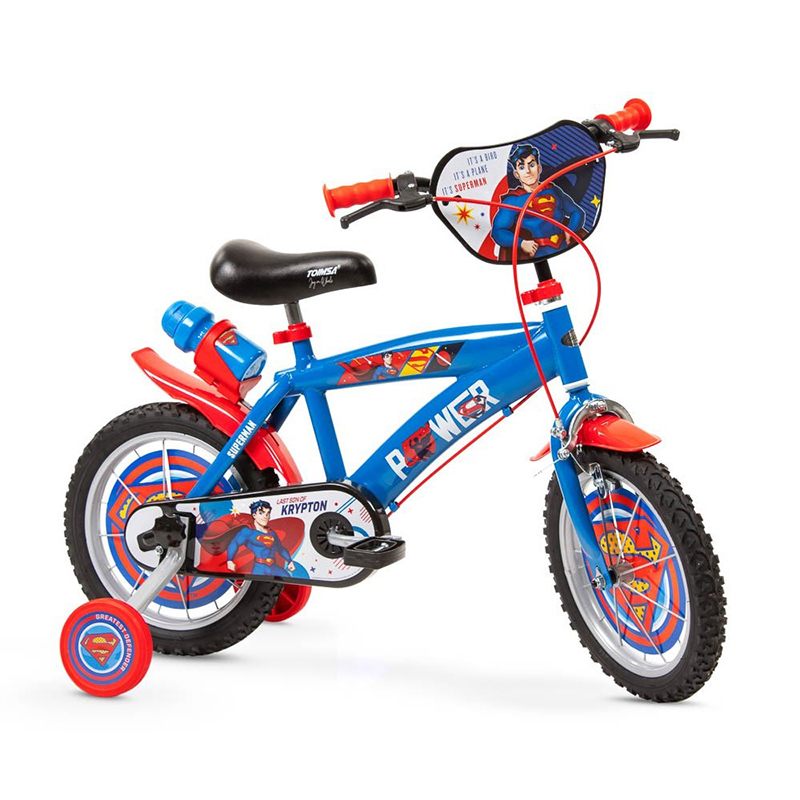 Bicicleta infantil 14 pulgadas Superman
