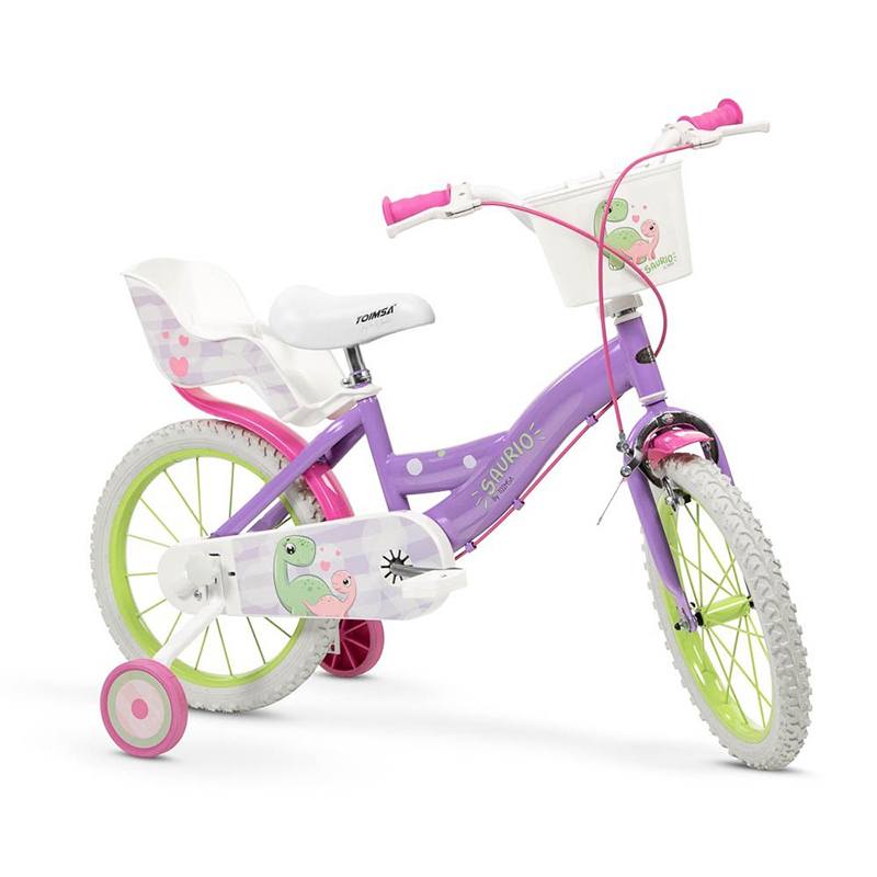 Bicicleta infantil de 16 polzades Saurio