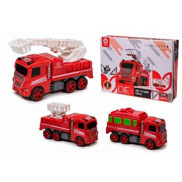Caminhão bombeiros Metal de Fricção - Imagem 1