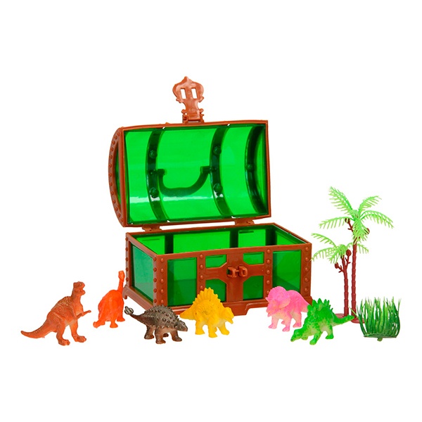 Mini Cofre amb Dinosaures - Imatge 1