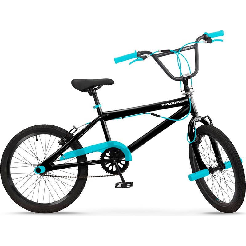 Bmx Bici 20 Pulgadas Edad Bicicleta Bmx Aro 20 Negra Lider
