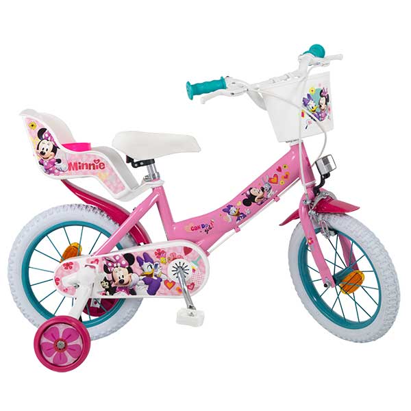 Minnie Bicicleta Infantil 14 Polegadas Disney - Imagem 1