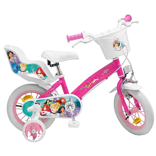 Disney Bicicleta Infantil 12 Polegadas Princesas - Imagem 1