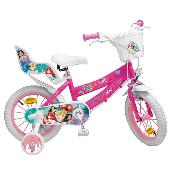 Disney Bicicleta Infantil 14 Polegadas Princesas - Imagem 1