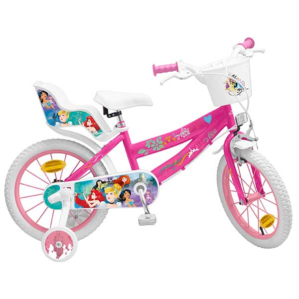 Disney Bicicleta Infantil 16 Pulgadas Princesas - Imagen 1
