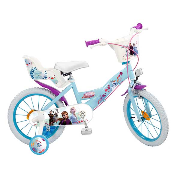Frozen Bicicleta Infantil 16 Pulgadas - Imagen 1