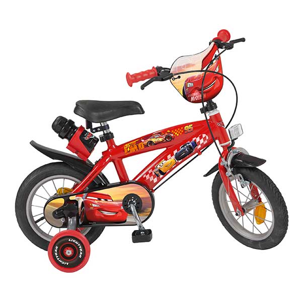 Cars Bicicleta Infantil 12 Pulgadas - Imagen 1
