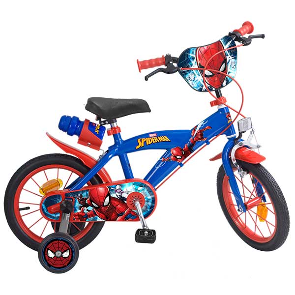 Spiderman Bicicleta Infantil 14 Polzades - Imatge 1