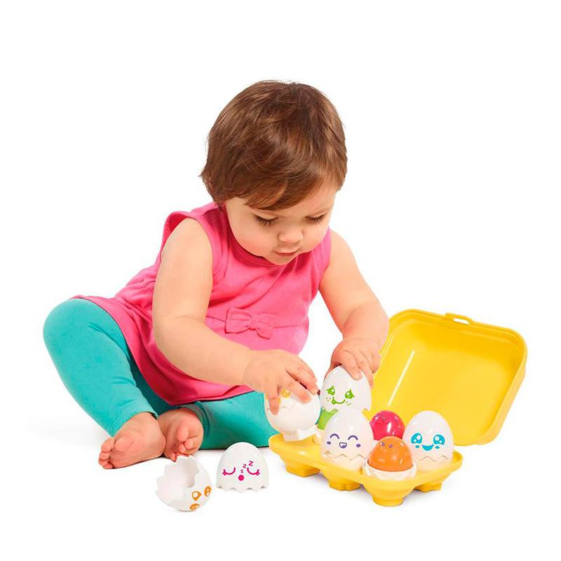 Huevos de Colores Encajables - Imagen 1