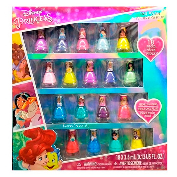 Disney Princesses Pack 18 esmaltes - Imagem 1