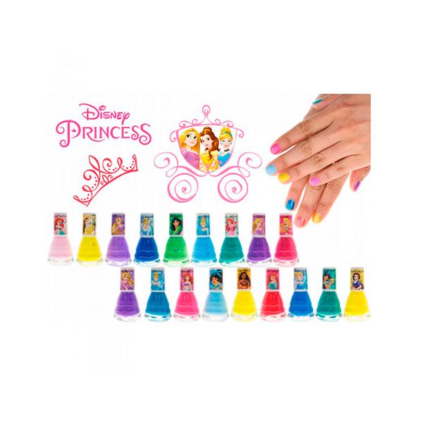 Disney Princesas Pack 18 esmaltes de uñas - Imatge 1