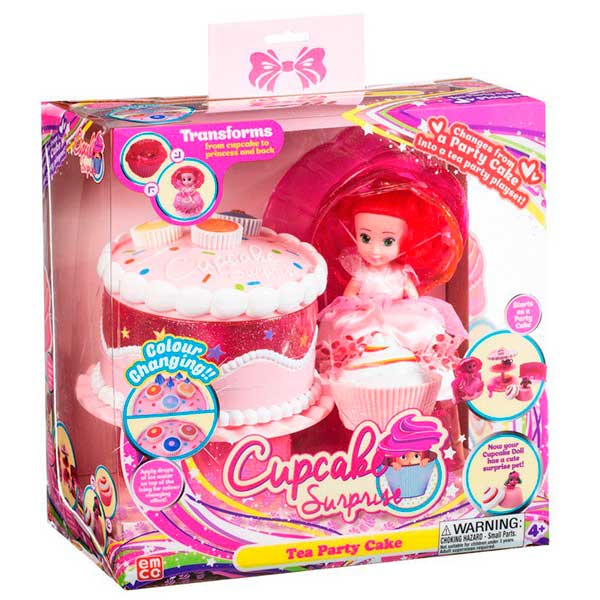 Conjunto Helado Muñeca Cupcake Delight Rosa - Imagen 1