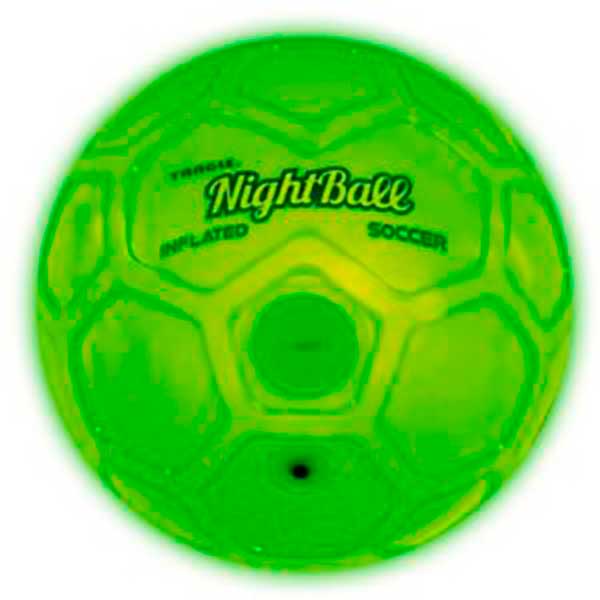 Pelota Futbol Luz Fluorescente NightBall - Imagen 1