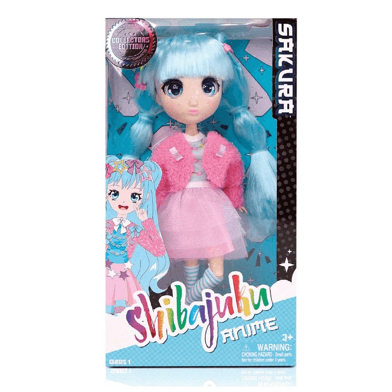 Muñeca Shibajuku Anime Sakura 30cm