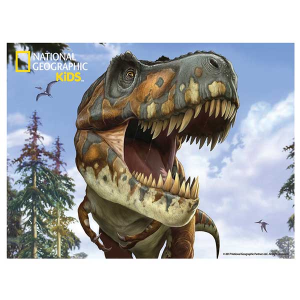 National Geographic Prime 3D Puzzle 100p T-Rex - Imatge 1