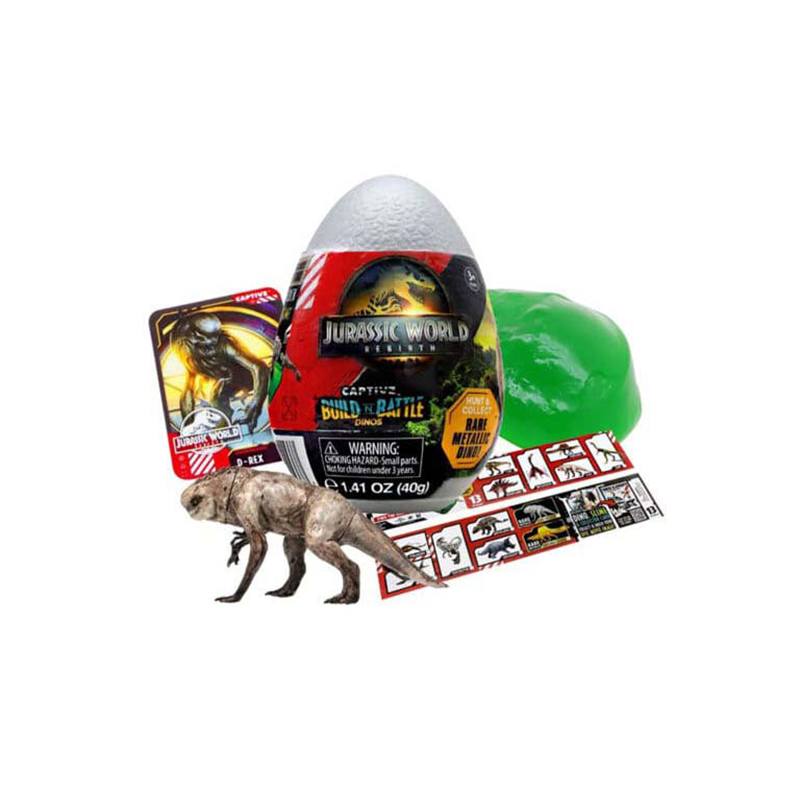 Jurassic World Rebirth Huevo Sorpresa Pequeño