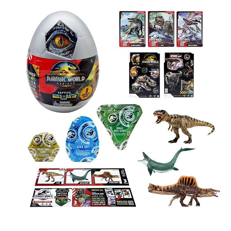 Jurassic World Rebirth Huevo Sorpresa Grande - Imagen 1