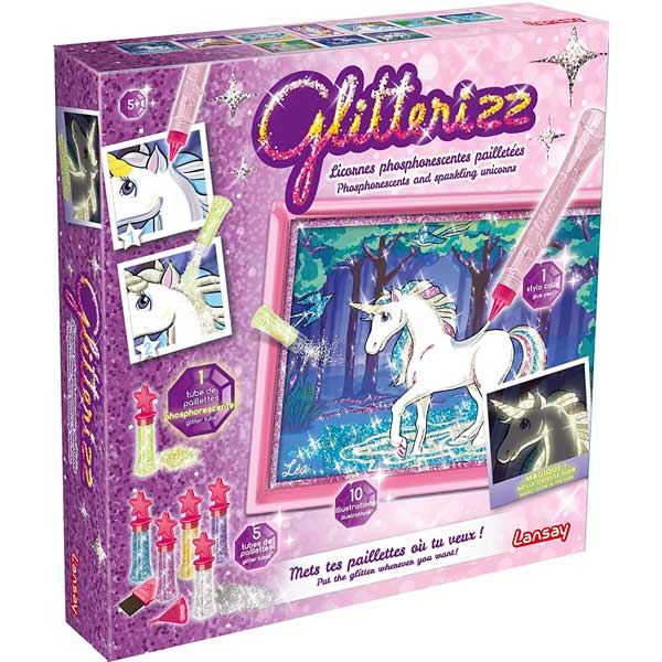 Glitterizz Purpurina Fluor Unicorns - Imatge 1