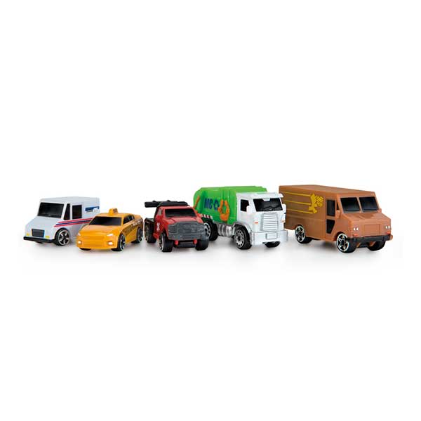 Micromachines Pack 5 Coches City Center - Imatge 1