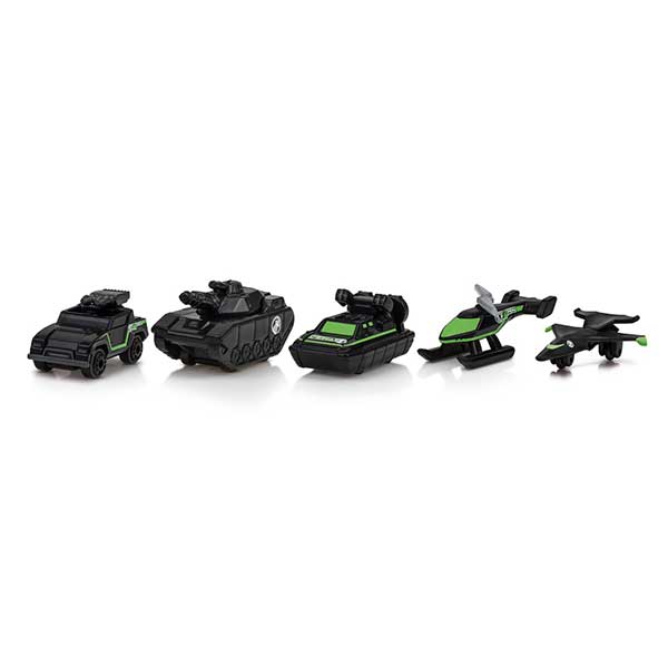 Micromachines Pack 5 Protection Force - Imagem 1