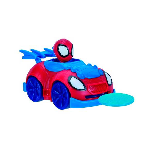 Spidey Minivehículo Lanza Discos - Imagen 1