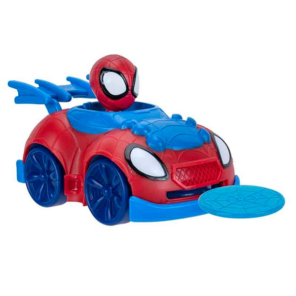 Spiderman Vehículo Free Wheel Spidey - Imagen 1