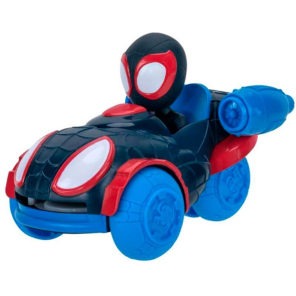 Spiderman Vehículo Free Wheel Miles Morales - Imagen 1