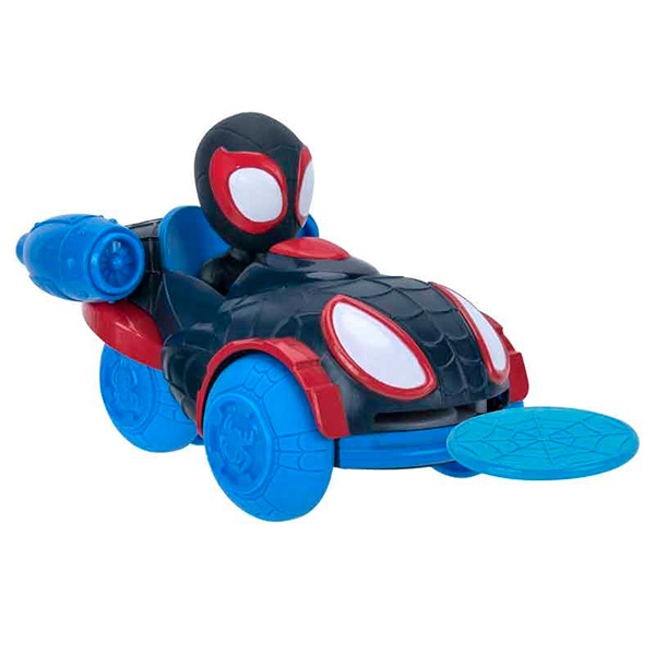 Spiderman Vehículo Free Wheel Miles Morales - Imagen 1