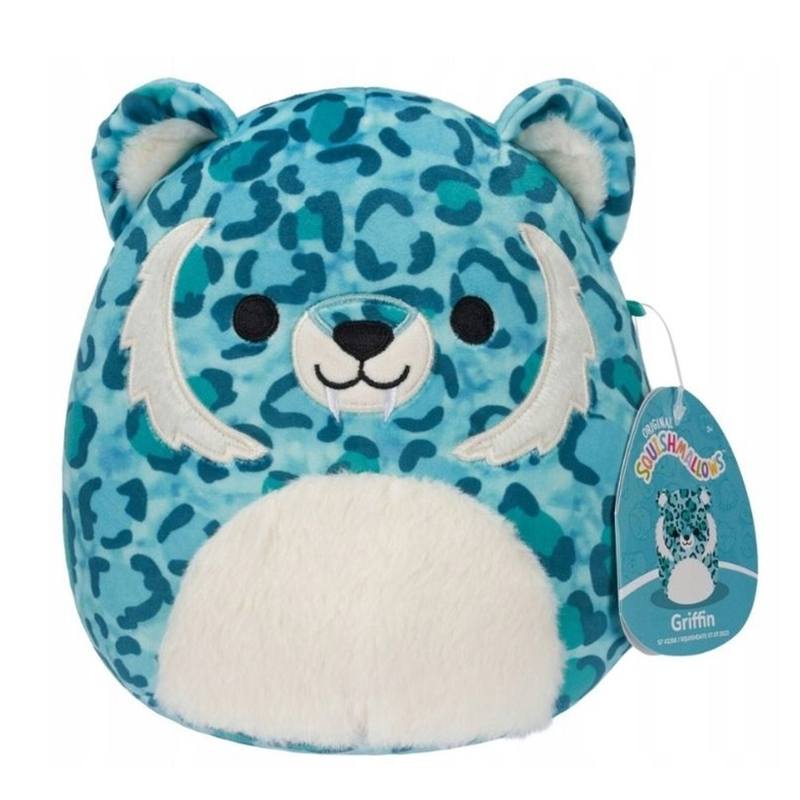 Squishmallows Tigre Grifo Dentes de Sabre 20cm - Imagem 1